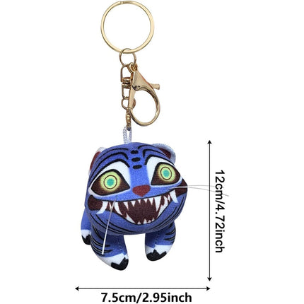 Cute Tiger Plush Keychain Stuffed Animal Toy Gift for Kpop Fans Adults