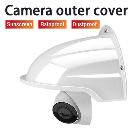Weatherproof Rain Cover & Sun Shade for Outdoor Dome Security Camera