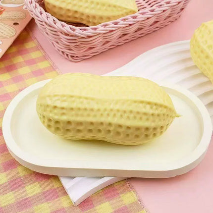 Peanut Silicone Squeeze Stress Relief Sensory Fidget Toy for Adults