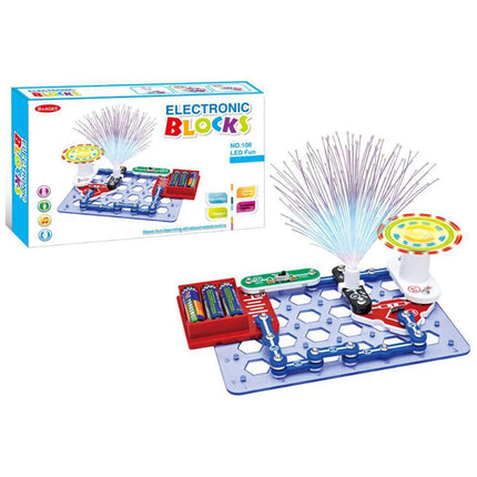 DIY Electronics Discovery Blocks Kit for Kids Science Toy