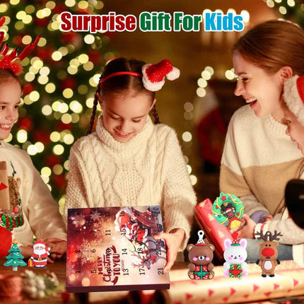 3D 2026 Santa Christmas Advent Countdown Calendar 24-Day Kids Gift