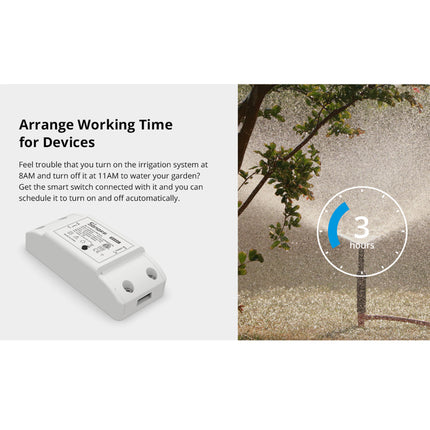Smart WiFi Switch 10A, Universal DIY Module for Light & Devices