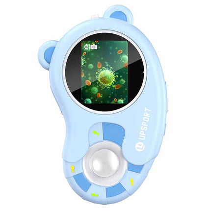 2-in-1 Portable Kids 1000X Microscope & 2" HD Video Camera