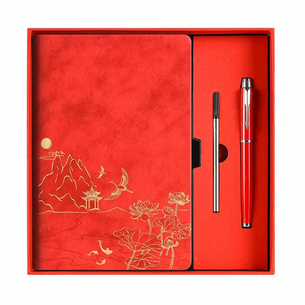A5 Lined Notepad Journal Set with Gift Box for School Home & Diary Notes