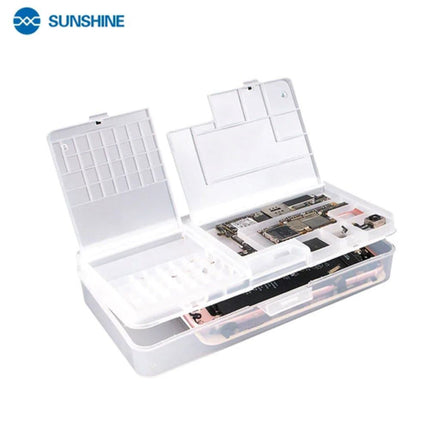 Multi-Functional Storage Box for Mobile Phone Repair Tools & Parts
