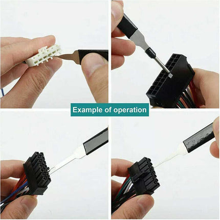 70-Piece Terminal Pin Removal Tool Kit | Automotive Connector Extractor & Ejector Pin Set for Electrical Repairs