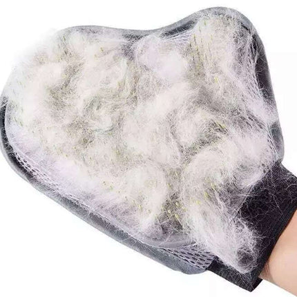 Breathable Heavy Duty Pet Grooming Glove Hair Removal Mitts for Cats & Dogs