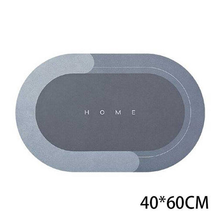 Absorbent Microfiber Magic Door Mat Washable Anti-Slip Floor Mat