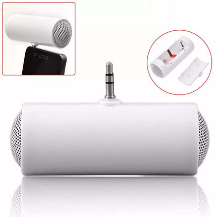 2X Mini Portable Speaker with 3.5mm Line-in for Tablet & Smartphone