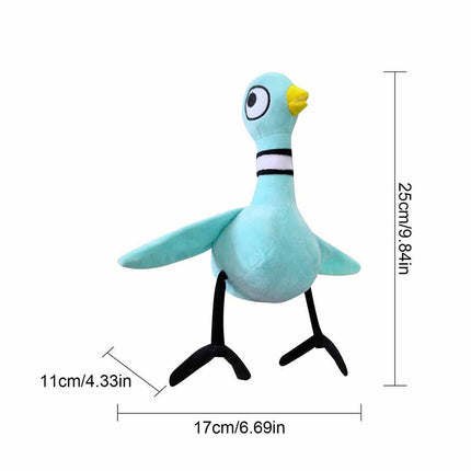 Pigeon Stuffed Toy for Ages 3+ | Bus Driver Role-Play Gift