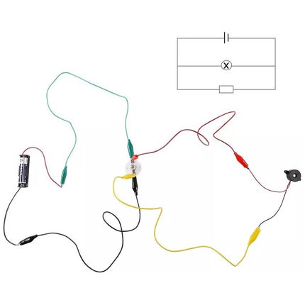 Electric Circuit Motor Kit, Science Experiment Educational STEM Toy
