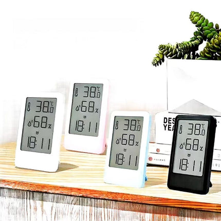 Multifunctional Digital Alarm Clock w/ Indoor Temp & Humidity