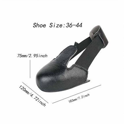 1Pair Steel Toe Cap Safety Overshoes Non-Slip Sole Industrial Protection