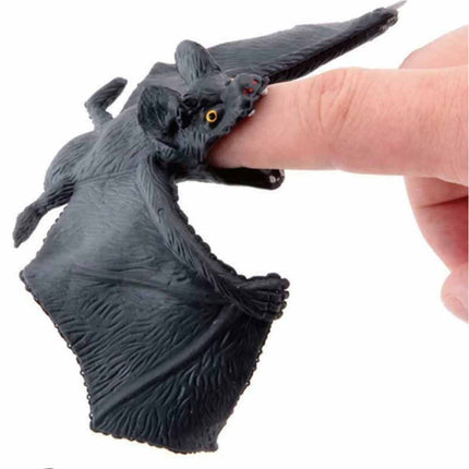 24cm Halloween Hanging Bat Decoration Trick Prank Toy Joke Pendant for Party