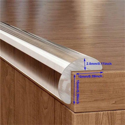 5M Baby Safety Foam Table Edge Corner Protector Guard Strip 10mm Bumper