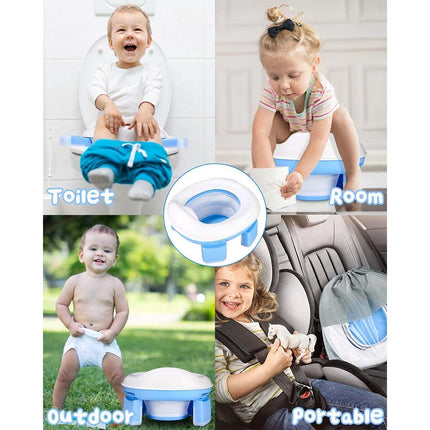 Reusable Portable Folding Potty for Toddler Outdoor Camping Travel