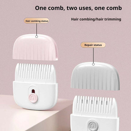 2 in 1 Baby Hair Trimmer Comb – Trim Bangs & Broken Hair