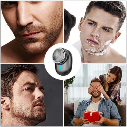 Mini Portable USB Rechargeable Electric Razor for Home & Travel