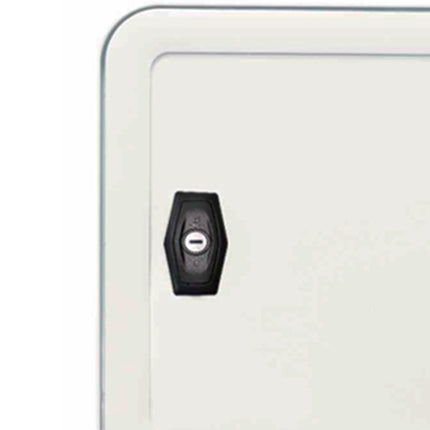 RV Storage Hatch Door - UV Stabilized ABS Plastic, Multiple Styles (Square, Rectangle, Rounded) for Motorhome & Trailer