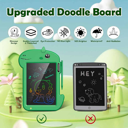 8.8" LCD Dinosaur Drawing Tablet for Kids 3-8 Year Old Boys Toddler Toys