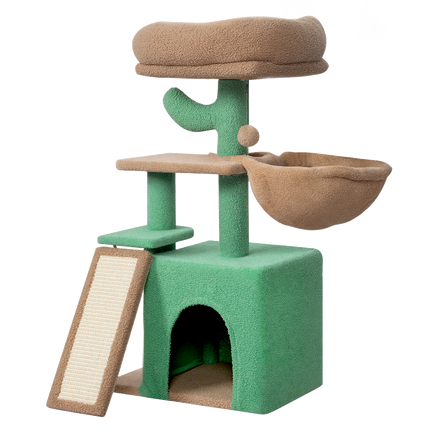 Pawz Cat Tree Tower Scratching Post Scratcher Play Bed-2102558103500361736