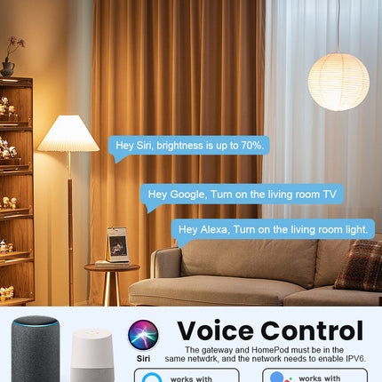 Smart Home Matter Gateway Wired Multi-Mode Hub for IoT Devices