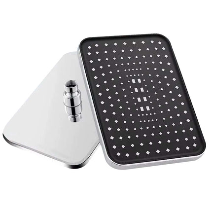 12" High Pressure Rain Shower Head – Larger Flow, Supercharge Spray