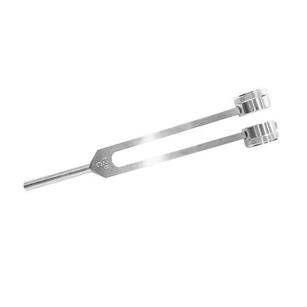 128Hz Tuning Fork & Hammer Kit – Sound Therapy Healing Instrument