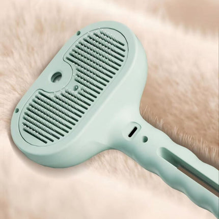 Water Spray Pet Grooming Brush Anti-Shedding Pin Comb for Dogs & Cats