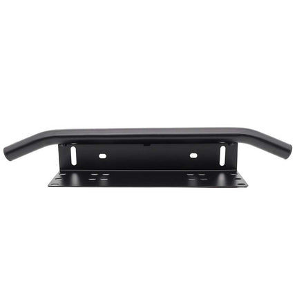 Universal LED License Plate Light Kit-Durable Bracket for Bull Bar & Bumper Mounting, Enhances Front Plate Frame Visibility