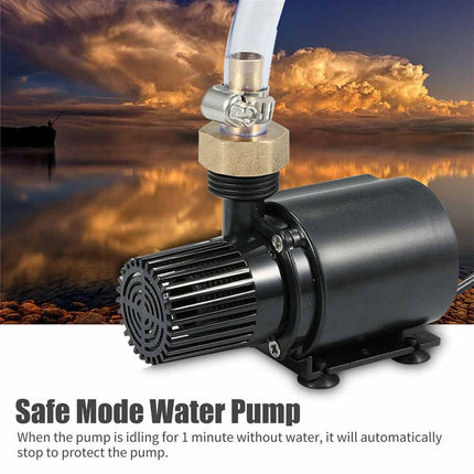 DC 12V Brushless Submersible Water Pump 500L/H for Aquarium & Fish Pond