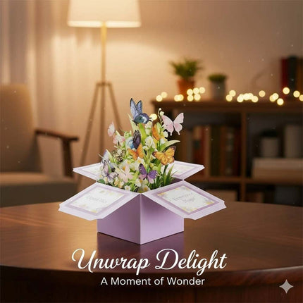 3D Pop Up Birthday Card for Her – Mum, Daughter, Wife, Niece