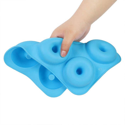 Silicone Donut Molds 3PCS, Non-Stick Baking Tray for Muffin, Chocolate, Cake, Cookie Doughnut