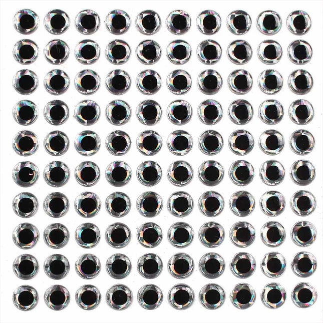 100Pcs 3D Holographic Fish Eyes for Lure Fly Tying Jigs Crafts Dolls