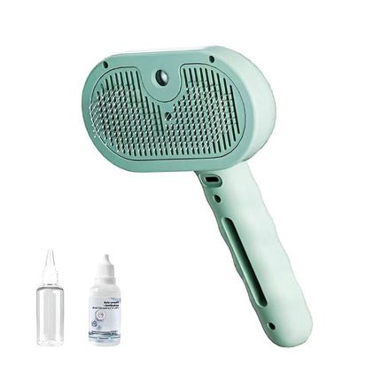 Water Spray Pet Grooming Brush Anti-Shedding Pin Comb for Dogs & Cats