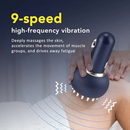 Microcurrent Electric Lymph Drainage Meridian Massage Brush