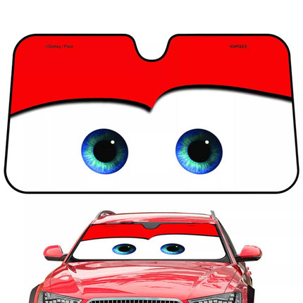 Cartoon Eye Sun Shade for SUV Front Windshield Auto Visor Cover
