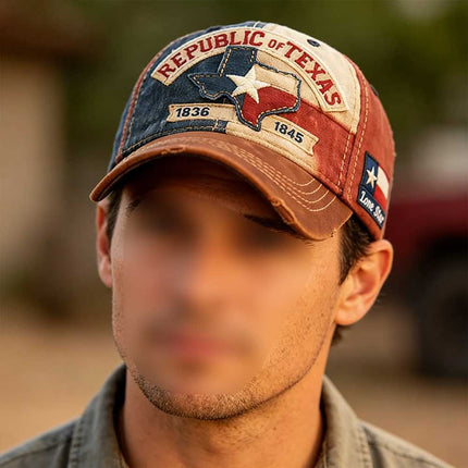 Lone Star Texas Republic Baseball Cap 1836-1845 Unisex Hat