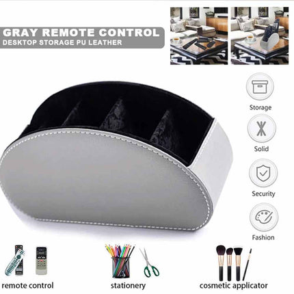 5-Grid TV Remote Holder Desktop Organizer Storage Box