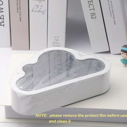 Handmade Cloud Tulip LED Lamp - Flower Night Light for Home Mirror Decor