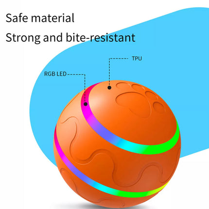 Interactive LED Rolling Ball for Puppy Training & Indoor Outdoor Play
