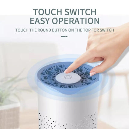 Medical Grade HEPA Air Purifier for Large Room Smoke Odor Pet - Touch
