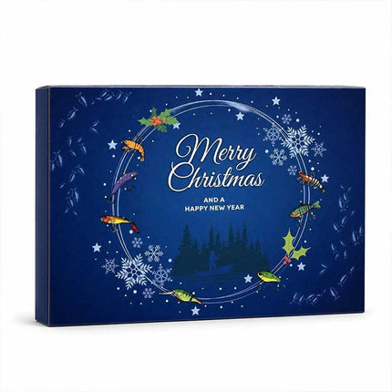 2026 Fishing Lure Advent Calendar 24-Day Christmas Tackle Gift for Men