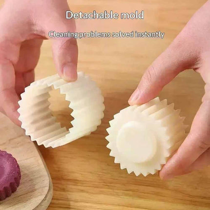 2Pcs Creative Double-Ended 2-in-1 Pastry Mold Baking Tool