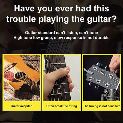 Rechargeable Digital Guitar Tuner for Acoustic Guitar & Violin