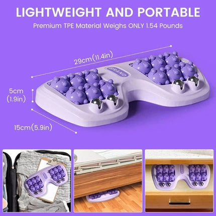 Foot Massager Roller Acupressure Point Massage for Pain Relief & Relax