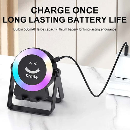 4-in-1 Wireless Induction Bluetooth Speaker Rechargeable with Bracket