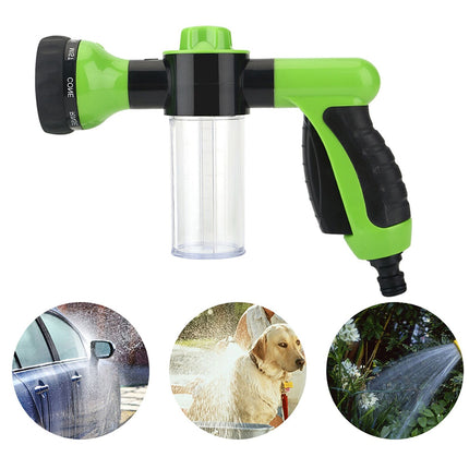 High Pressure Foam Water Gun, Adjustable Nozzle & Foam Cannon for Car Wash