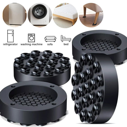 4Pcs Anti-Vibration Washing Machine Support Mat Feet Pads