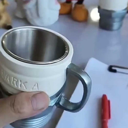 Creative Spark Plug Design Novelty Coffee Mug for Car Enthusiasts